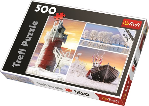 Trefl (372427) - "Winter" - 500 piezas