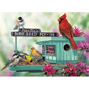 Eurographics (8300-0604) - Janene Grende: "Bertie's Bird Seed Fly-In" - 300 piezas