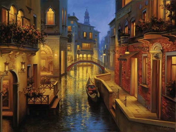 Ravensburger (16308) - "Waters of Venice" - 1500 piezas