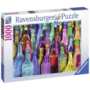 Ravensburger (19727) - Aimee Stewart: "Colorful Bottles" - 1000 piezas
