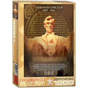 Eurographics (6000-1433) - "Abraham Lincoln" - 1000 piezas