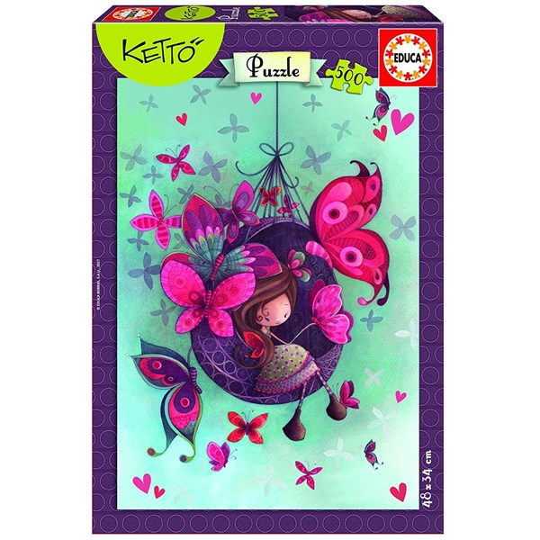 Educa (17092) - Julie St-Onge Drouin: "Fannie" - 500 piezas