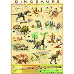 Eurographics (6000-1005) - "Dinosaurs" - 1000 piezas