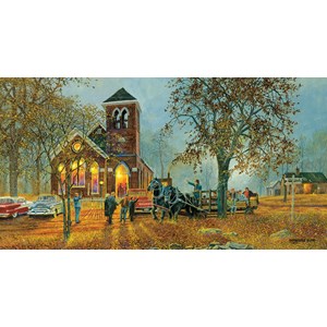 SunsOut (60272) - Dave Barnhouse: "Old Fashioned Hayride" - 1000 piezas