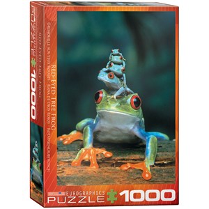 Eurographics (6000-3004) - "Red-Eyed Tree Frog" - 1000 piezas