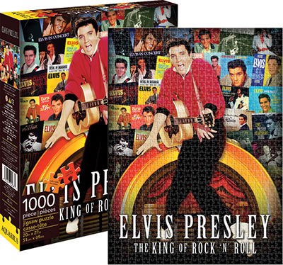Aquarius (65246) - "Elvis - Albums Collage" - 1000 piezas