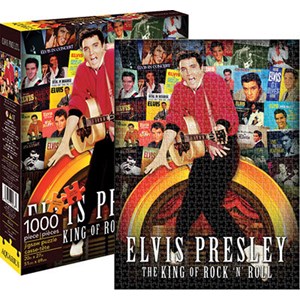 Aquarius (65246) - "Elvis - Albums Collage" - 1000 piezas