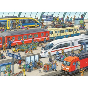 Ravensburger (09610) - "Railway Station" - 60 piezas