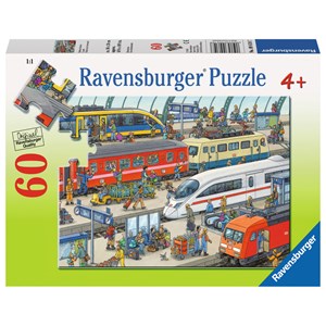 Ravensburger (09610) - "Railway Station" - 60 piezas