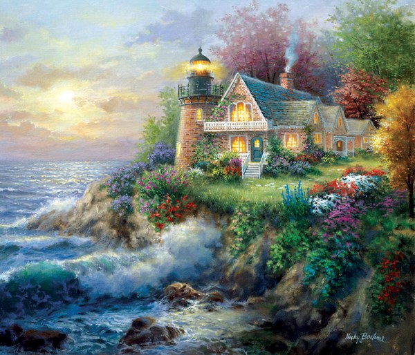 SunsOut (19153) - Nicky Boehme: "On Guard" - 550 piezas