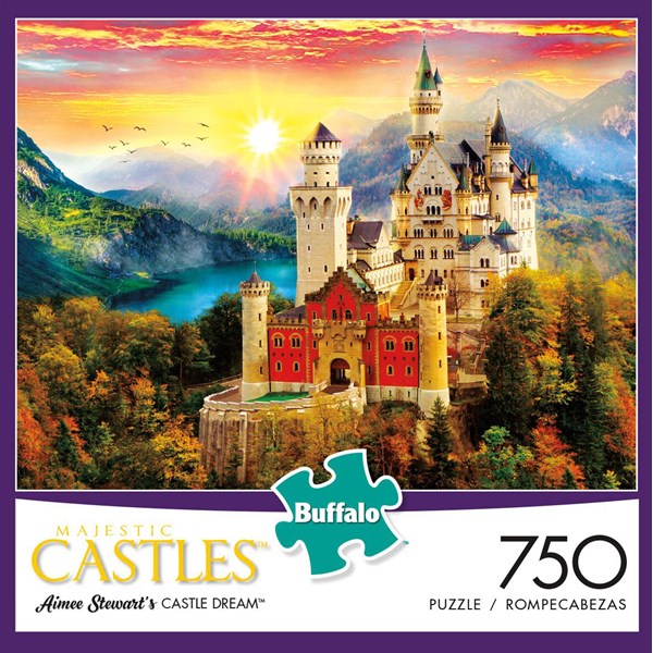 Buffalo Games (17058) - Aimee Stewart: "Castle Dream" - 750 piezas
