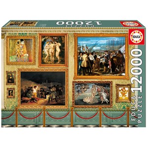 Educa (17137) - "Museum Master Pieces" - 12000 piezas
