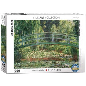 Eurographics (6000-0827) - Claude Monet: "The Japanese Footbridge" - 1000 piezas