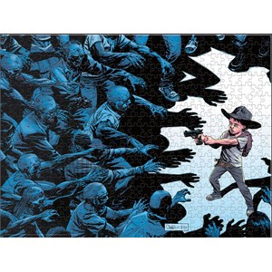 USAopoly (PZ095-479) - "The Walking Dead™ Cover Art Issue 50" - 550 piezas