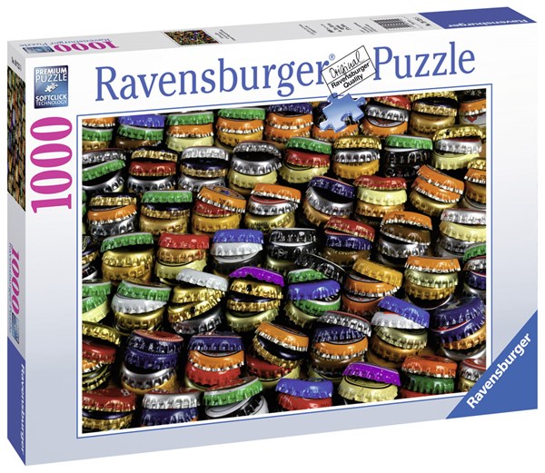 Ravensburger (19725) - "Bottlecap Hills" - 1000 piezas