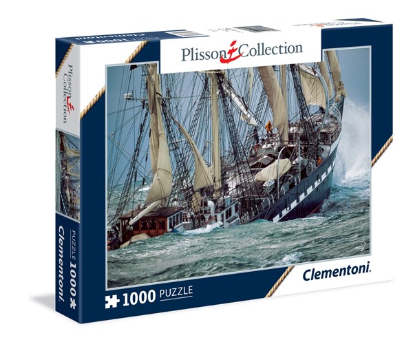 Clementoni (39350) - Philip Plisson: "Belem, The Last French Tall Ship" - 1000 piezas