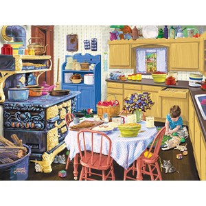 SunsOut (38827) - Joseph Burgess: "Nana's Kitchen" - 500 piezas