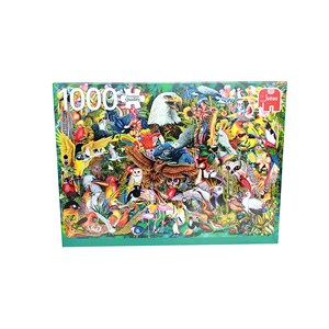 Jumbo (18568) - "Animal Kingdom" - 1000 piezas
