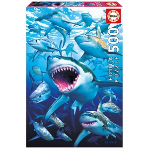 Educa (17085) - "Shark Club" - 500 piezas