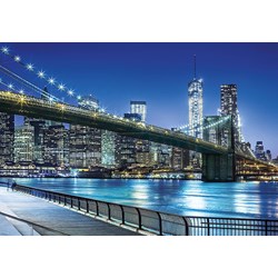 Clementoni (31804) - "New York by night" - 1500 piezas