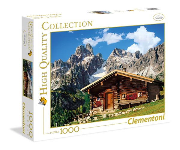 Clementoni (39297) - "Austria the Mountain House" - 1000 piezas