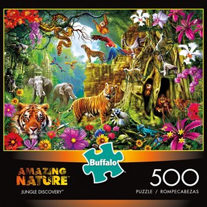 Buffalo Games (3775) - Ciro Marchetti: "Jungle Discovery" - 500 piezas
