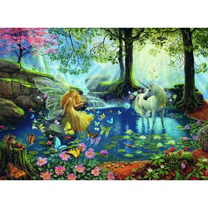 Ravensburger (13206) - Ruth Sanderson: "Mystical Meeting" - 300 piezas