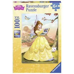Ravensburger (10888) - "Belle Reads a Fairy Tale" - 100 piezas