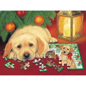 SunsOut (59406) - Avril Haynes: "A Puzzle for Christmas" - 500 piezas