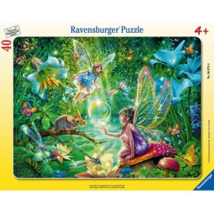 Ravensburger (06076) - "Magic Faries" - 40 piezas