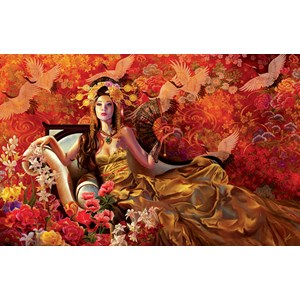 SunsOut (67636) - Nene Thomas: "Orchids" - 1000 piezas