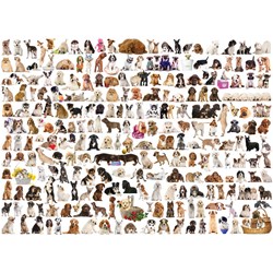 Eurographics (6000-0581) - "The World of Dogs" - 1000 piezas