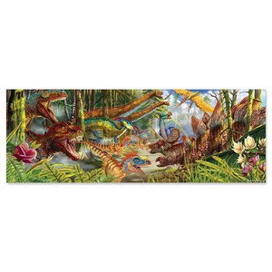 Melissa and Doug (8908) - "Dinosaur World" - 200 piezas