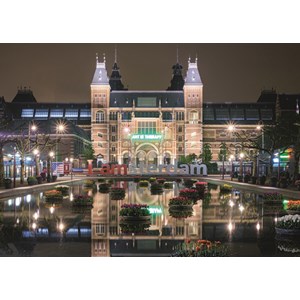 Jumbo (18351) - "Rijksmuseum By Night" - 1000 piezas