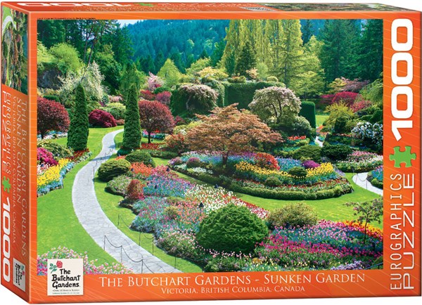 Eurographics (6000-0700) - "The Butchart Gardens Sunken Garden" - 1000 piezas
