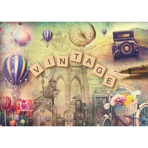 Trefl (372406) - "Vintage" - 500 piezas