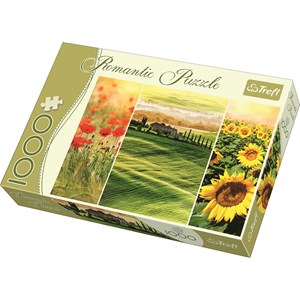Trefl (104103) - "Romantic Sunny Toscan" - 1000 piezas