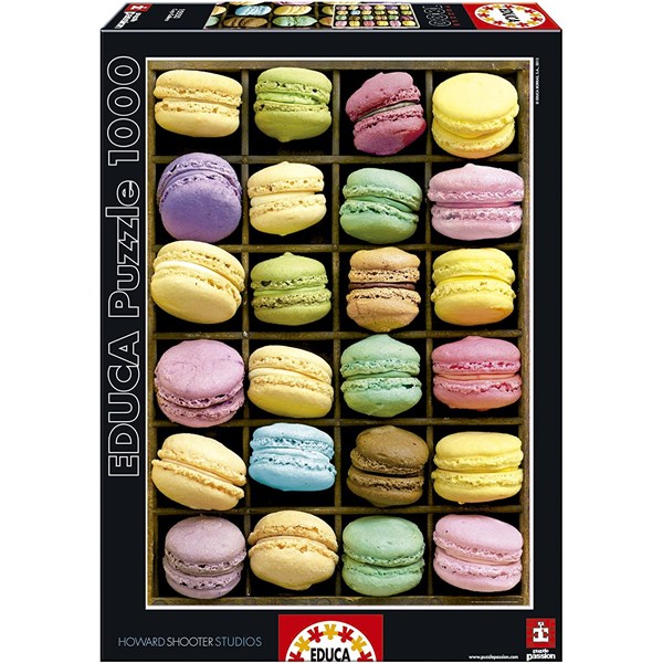 Educa (15989) - "Macarons" - 1000 piezas