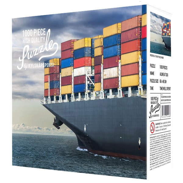 Kylskåpspoesi (00488) - "Alone at Sea" - 1000 piezas