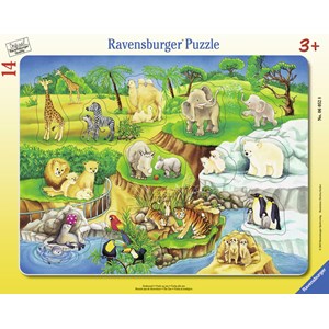 Ravensburger (06052) - "The Zoo" - 14 piezas