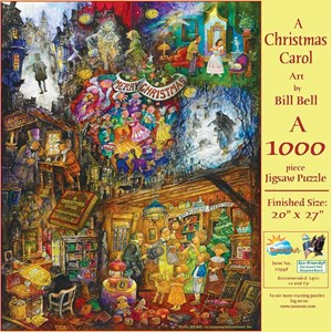SunsOut (21946) - Bill Bell: "A Christmas Carol" - 1000 piezas