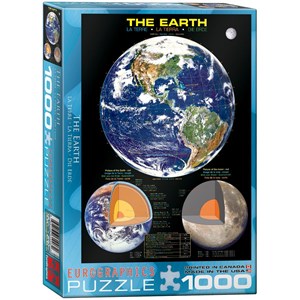 Eurographics (6000-1003) - "The Earth" - 1000 piezas
