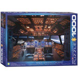 Eurographics (6000-0265) - "Space Shuttle Cockpit" - 1000 piezas