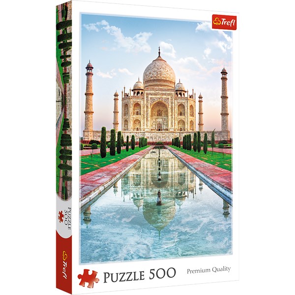 Trefl (371642) - "Taj Mahal, India" - 500 piezas