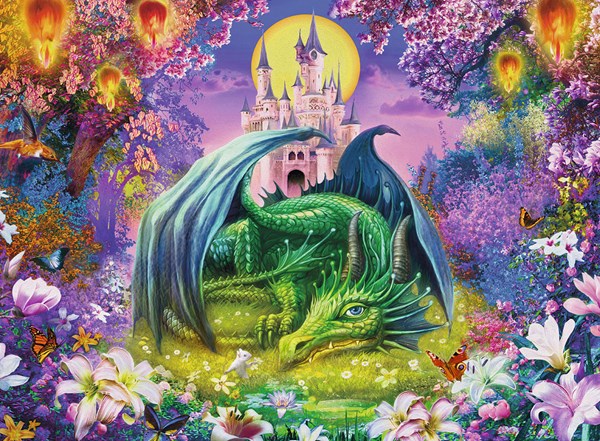 Ravensburger (12820) - Jan Patrik Krasny: "Castle Protector" - 200 piezas