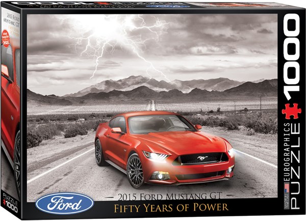 Eurographics (6000-0702) - "2015 Ford Mustang GT" - 1000 piezas