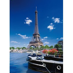 Clementoni (30302) - "Eiffel Tower Boat View" - 500 piezas