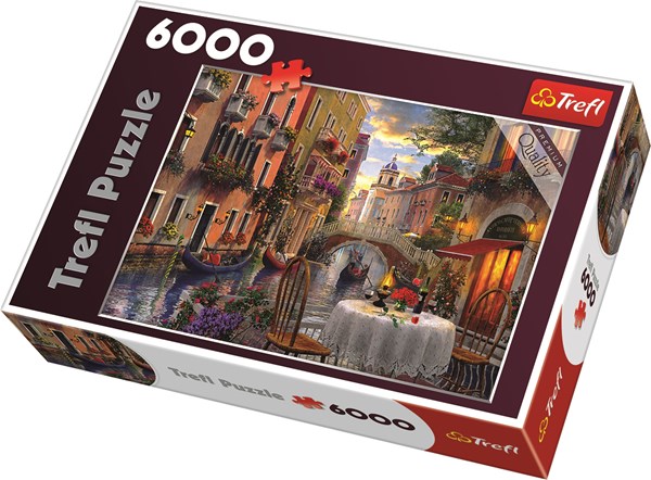 Trefl (65003) - Dominic Davison: "Romantic Supper" - 6000 piezas