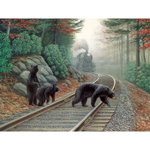 SunsOut (48804) - Dan Christ: "Bear Tracks" - 500 piezas