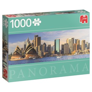 Jumbo (18577) - "Sydney Skyline" - 1000 piezas